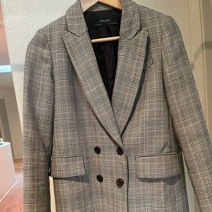 Zara Double-Breasted Blazer